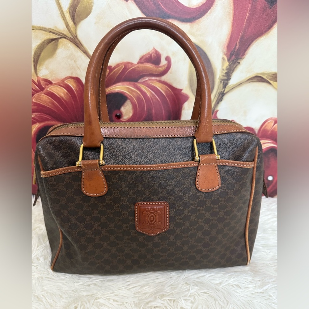 Celine Macadam Vintage Handbg